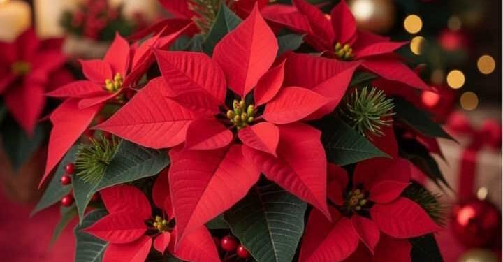 Пуансеттия как ухаживать за рождественской звездой - Moja Polska